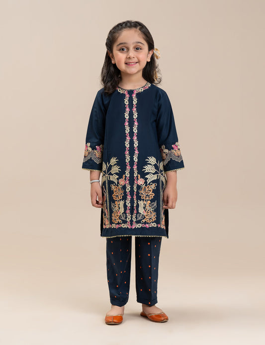 2 PIECE ALLOVER EMBROIDERED SUIT