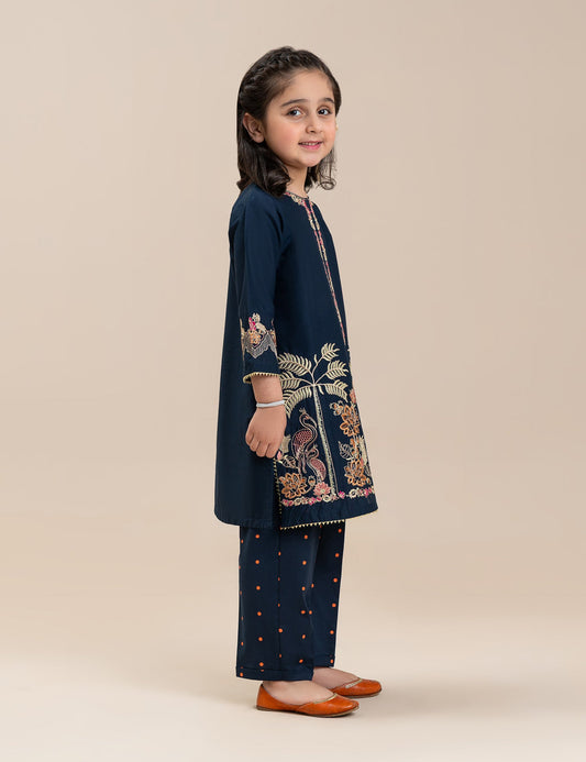 2 PIECE ALLOVER EMBROIDERED SUIT