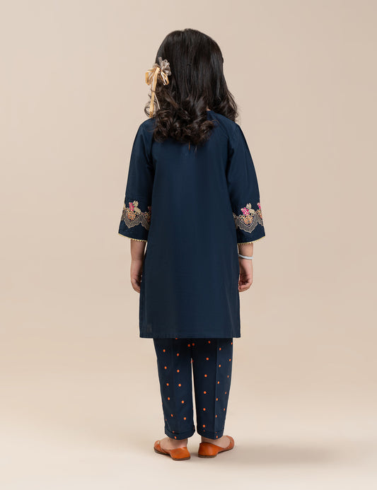 2 PIECE ALLOVER EMBROIDERED SUIT