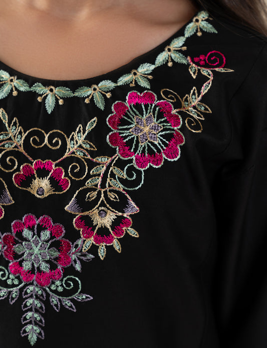 2 PIECE ALLOVER EMBROIDERED SUIT