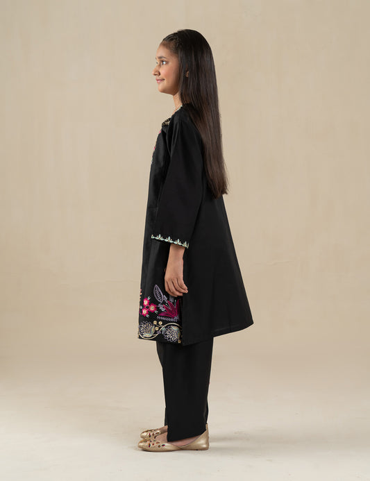 2 PIECE ALLOVER EMBROIDERED SUIT