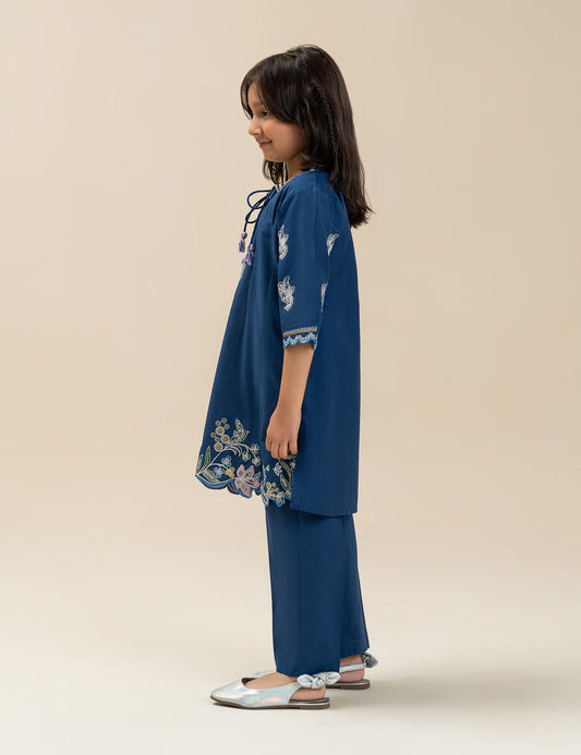 2 PIECE VIBRANT EMBROIDERED SUIT