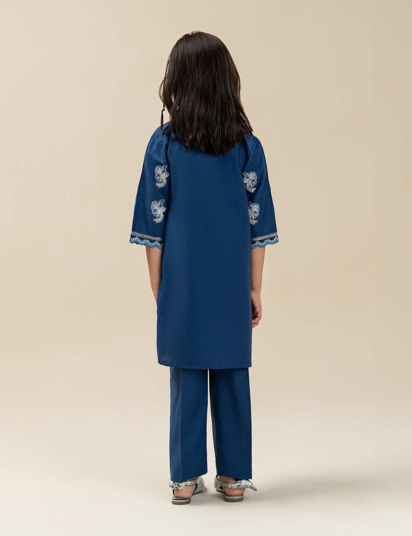 2 PIECE VIBRANT EMBROIDERED SUIT
