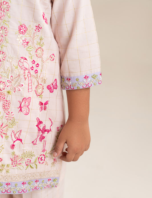 2 PIECE ETHNIC EMBROIDERED SUIT