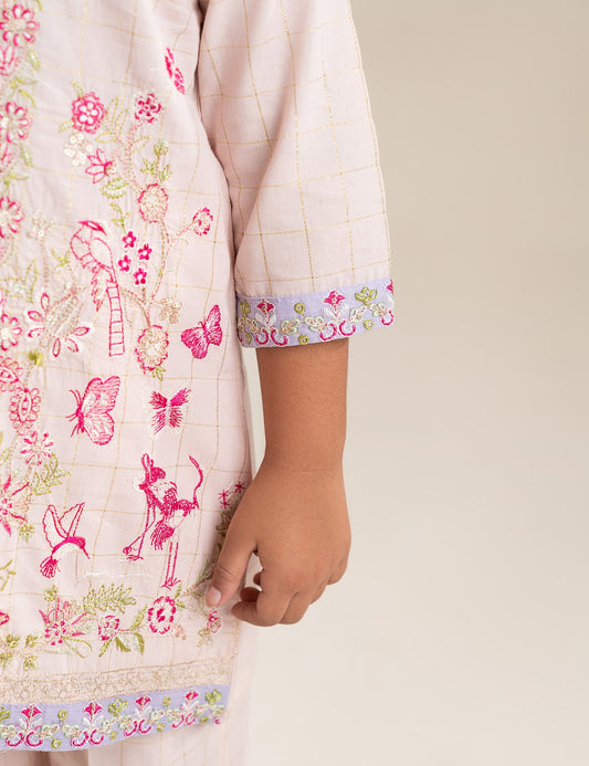 2 PIECE ETHNIC EMBROIDERED SUIT