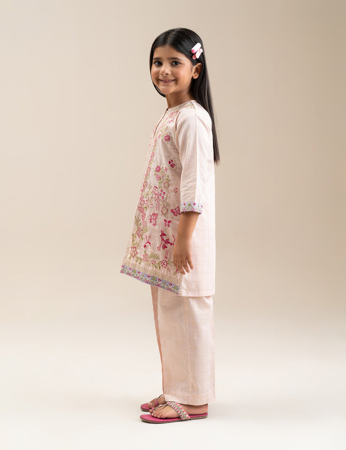 2 PIECE ETHNIC EMBROIDERED SUIT