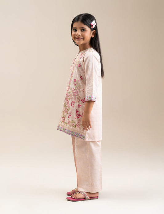2 PIECE ETHNIC EMBROIDERED SUIT