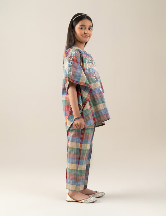 2 PIECE EMBROIDERED SUIT