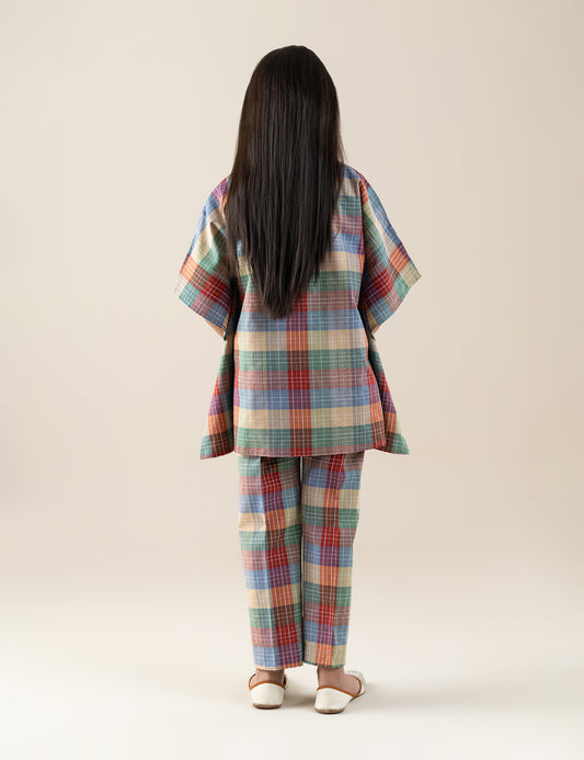 2 PIECE EMBROIDERED SUIT