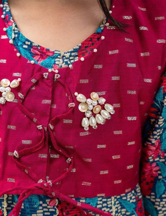 2 PIECE PRINTED SUIT