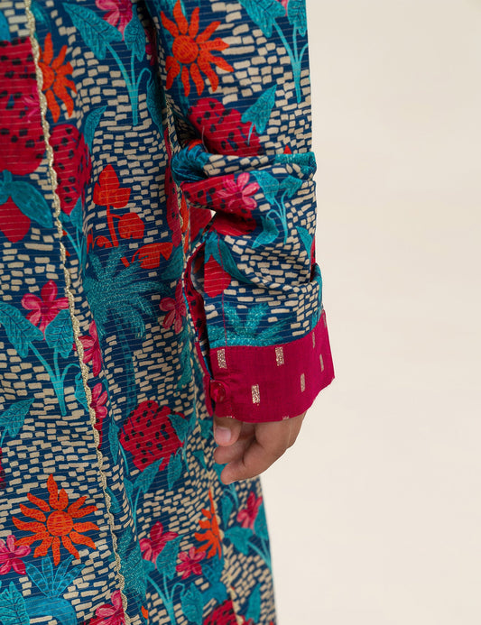 2 PIECE PRINTED SUIT