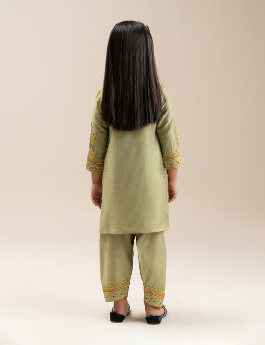 2 PIECE ETHNIC EMBROIDERED SUIT
