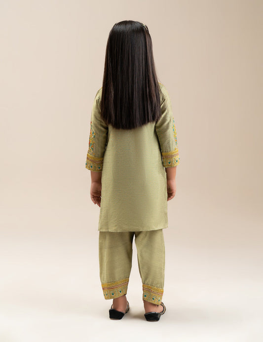 2 PIECE ETHNIC EMBROIDERED SUIT