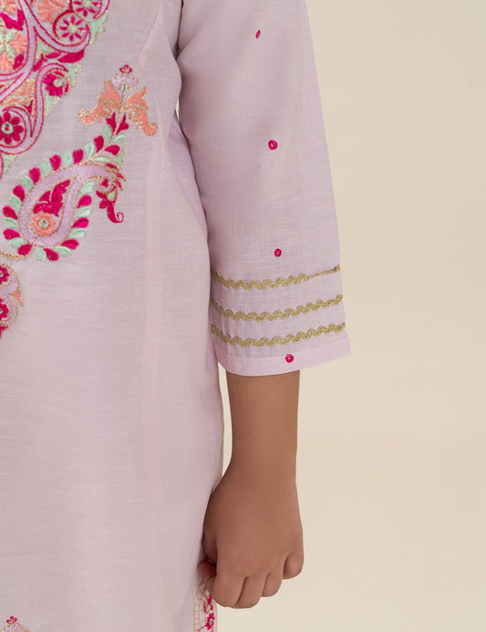 2 PIECE EMBROIDERED SUIT