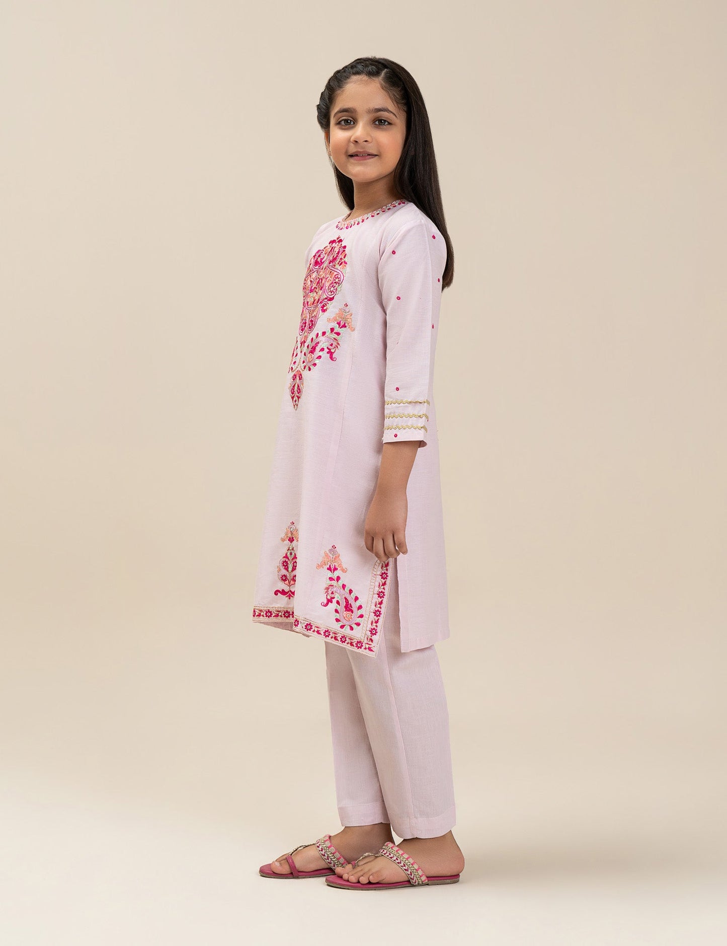 2 PIECE EMBROIDERED SUIT