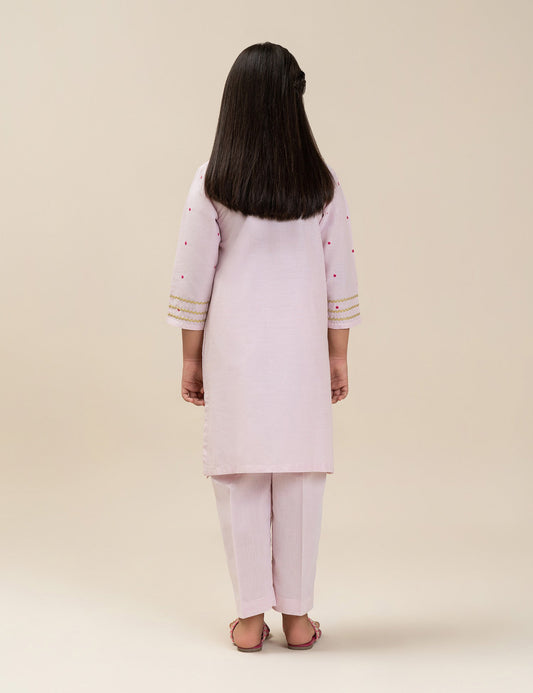 2 PIECE EMBROIDERED SUIT