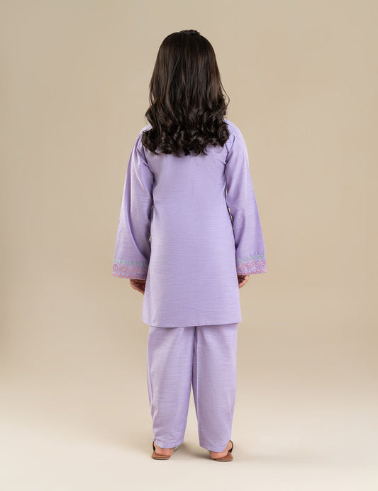 2 PIECE EMBROIDERED SUIT