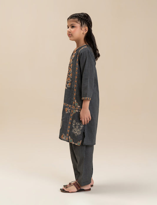2 PIECE ETHNIC EMBROIDERED SUIT