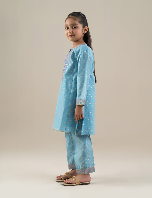 2 PIECE ETHNIC EMBROIDERED SUIT