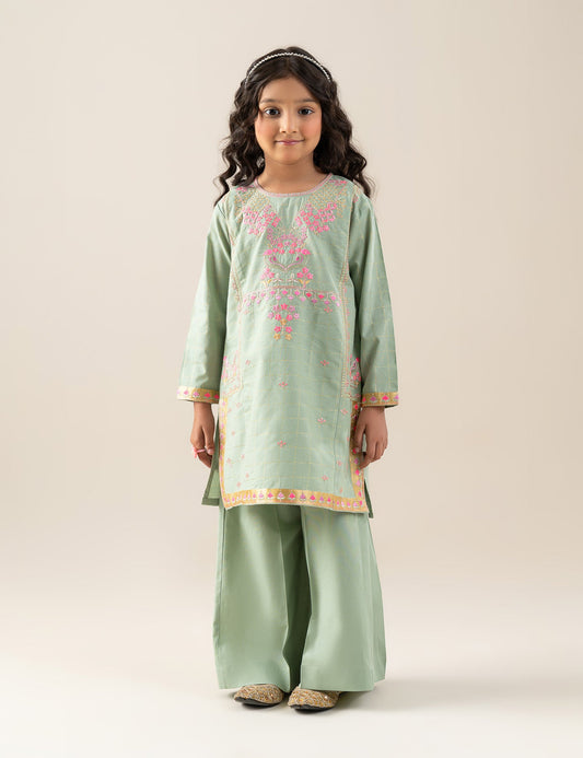 2 PIECE ETHNIC EMBROIDERED SUIT