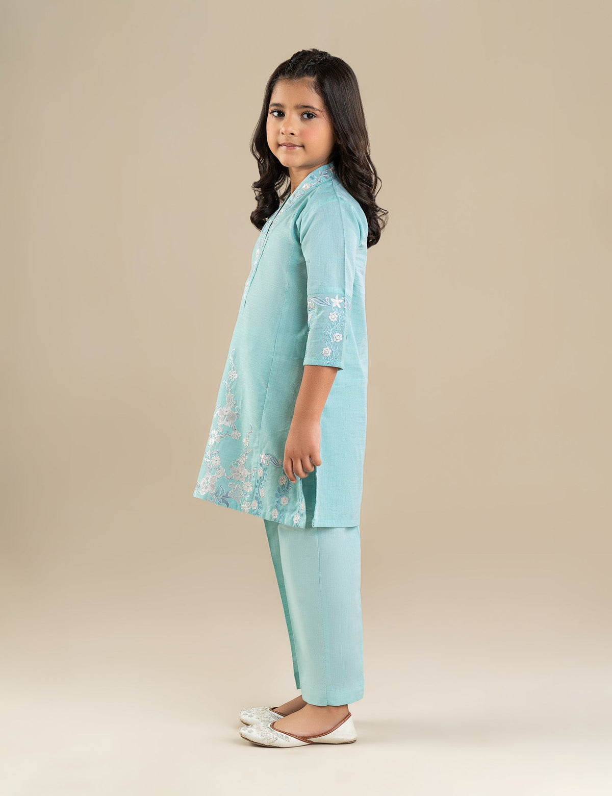 2 PIECE TILLA EMBROIDERED SUIT