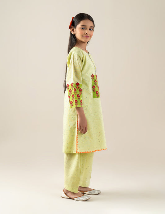 2 PIECE COLOR BLOCKING SUIT