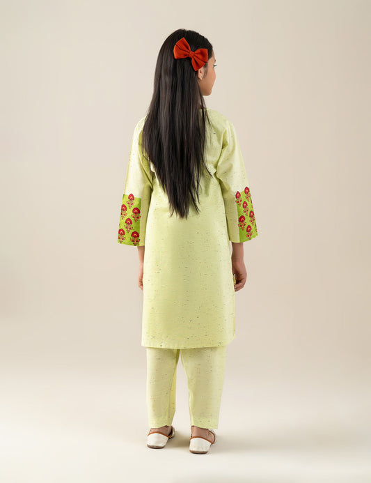 2 PIECE COLOR BLOCKING SUIT