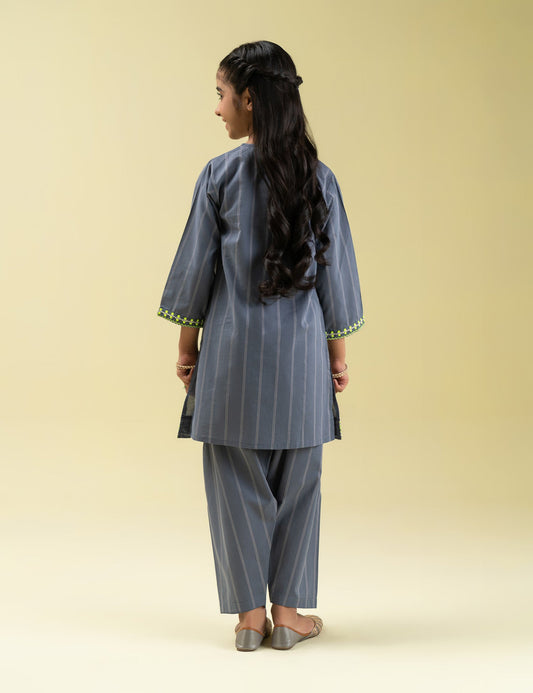 2 PIECE ETHNIC EMBROIDERED SUIT