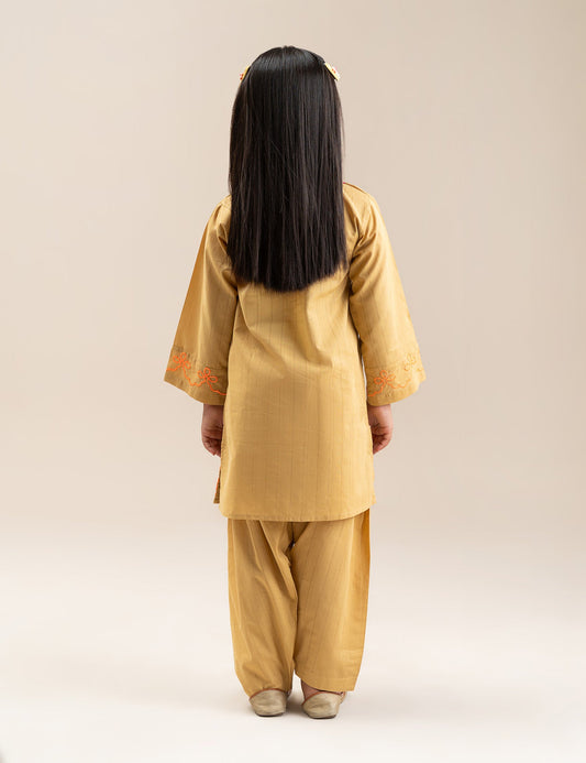 2 PIECE EMBROIDERED SUIT
