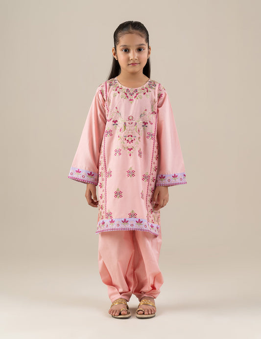 2 PIECE SEQUIN EMBROIDERED SUIT