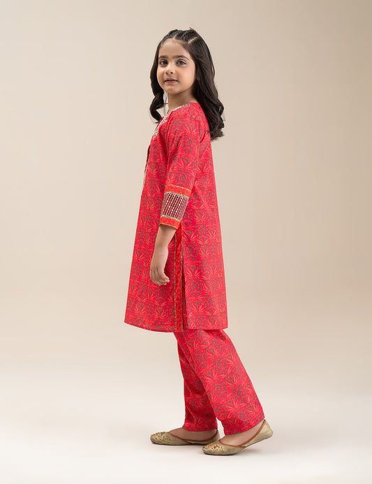 2 PIECE ETHNIC EMBROIDERED SUIT