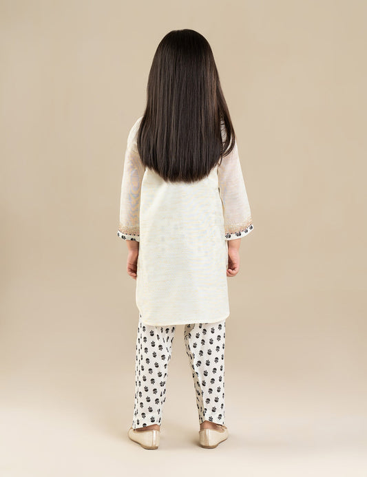 2 PIECE TILLA EMBROIDERED SUIT