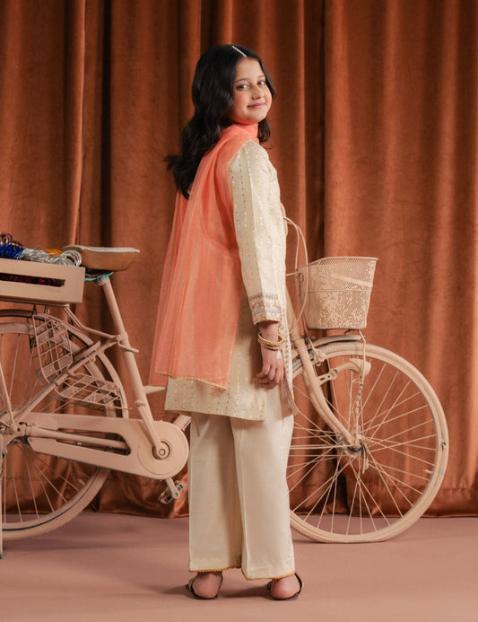 2 PIECE TILLA EMBROIDERED SUIT