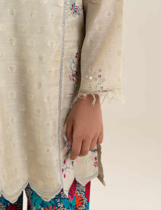 2 PIECE ETHNIC EMBROIDERED SUIT