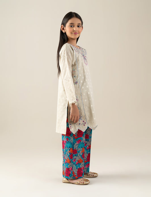 2 PIECE ETHNIC EMBROIDERED SUIT