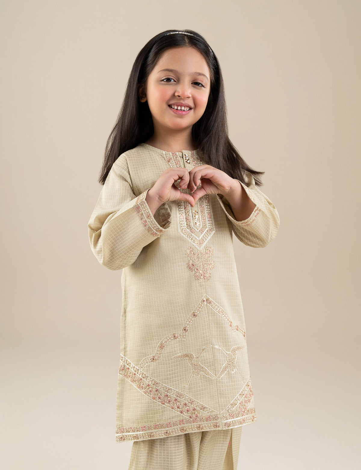 2 PIECE ETHNIC EMBROIDERED SUIT