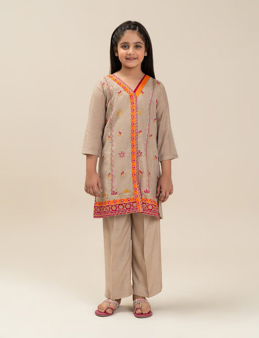 2 PIECE ETHNIC EMBROIDERED SUIT