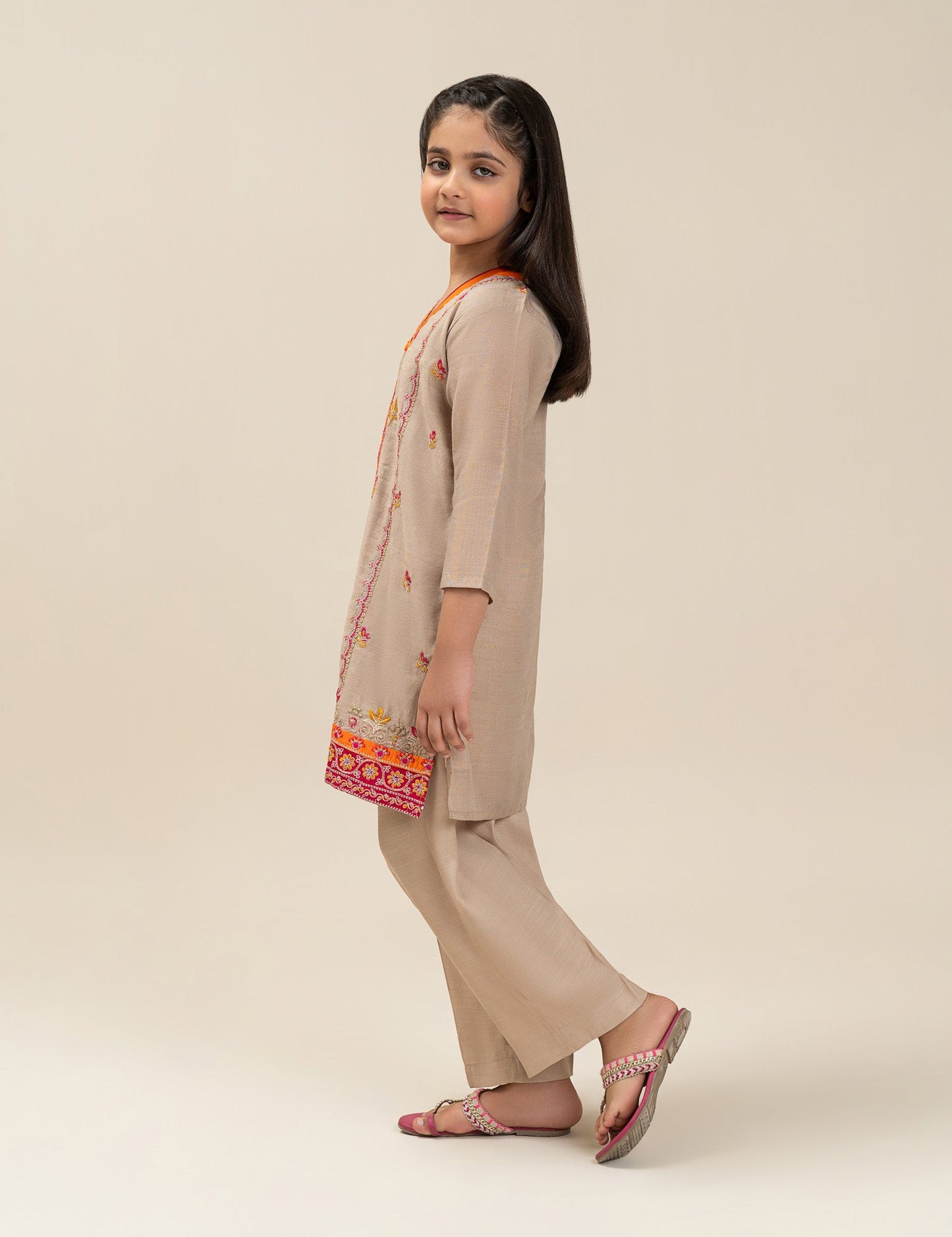 2 PIECE ETHNIC EMBROIDERED SUIT