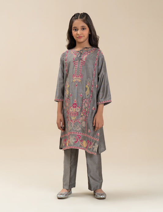 2 PIECE ETHNIC EMBROIDERED SUIT