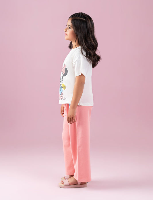 2 PIECE MINNIE MOUSE GRAPHIC SUIT