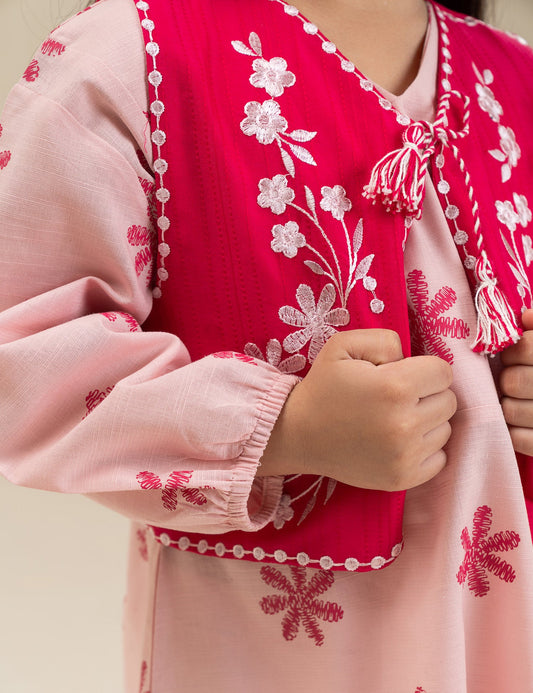 FLORAL EMBROIDERED DRESS