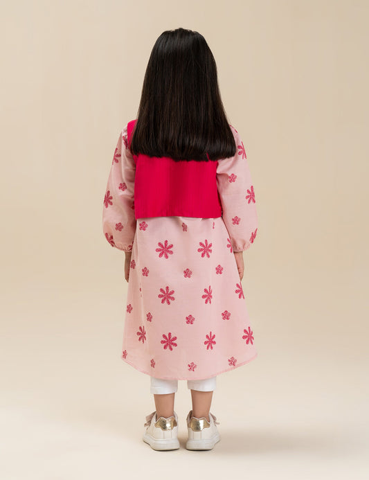 FLORAL EMBROIDERED DRESS