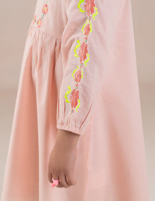 FLORAL EMBROIDERED DRESS