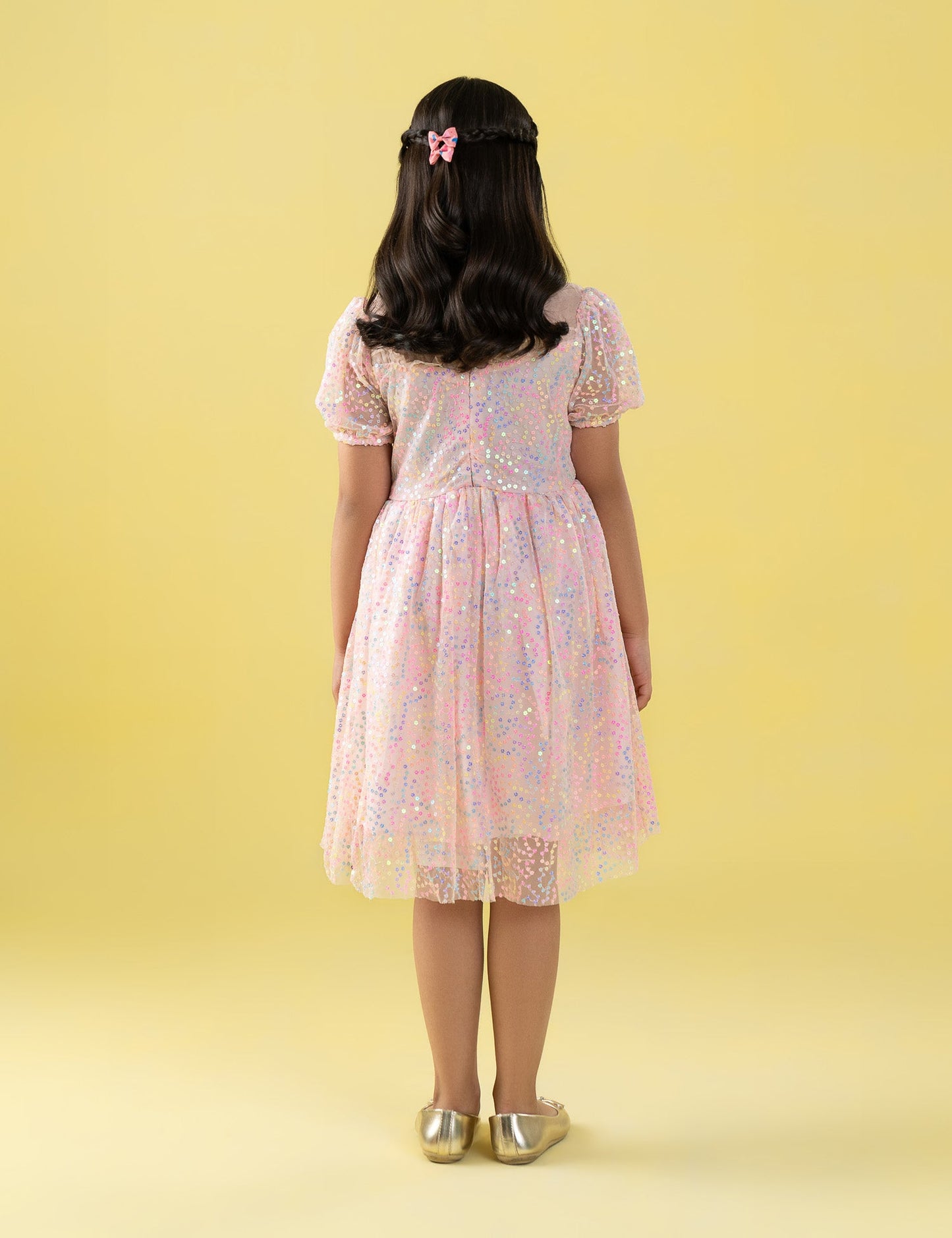 SEQUIN EMBELLISHED DRESS