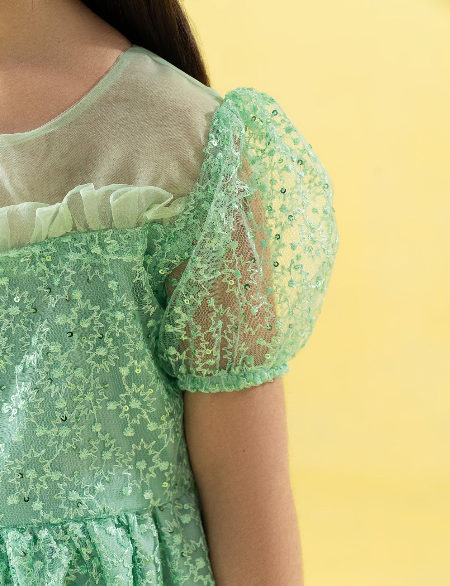 SEQUIN EMBELLISHED DRESS