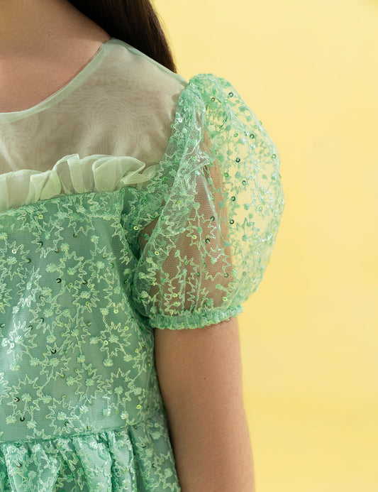 SEQUIN EMBELLISHED DRESS