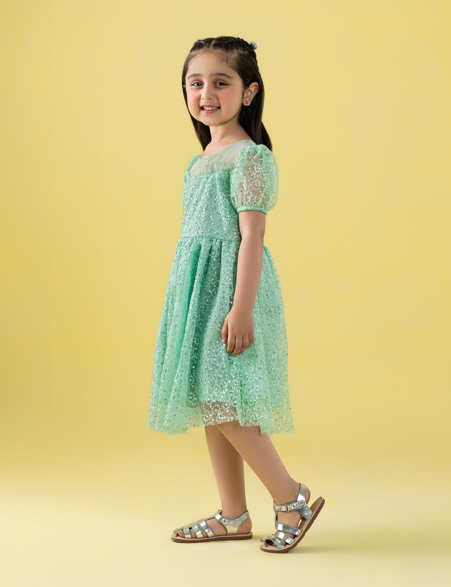 SEQUIN EMBELLISHED DRESS