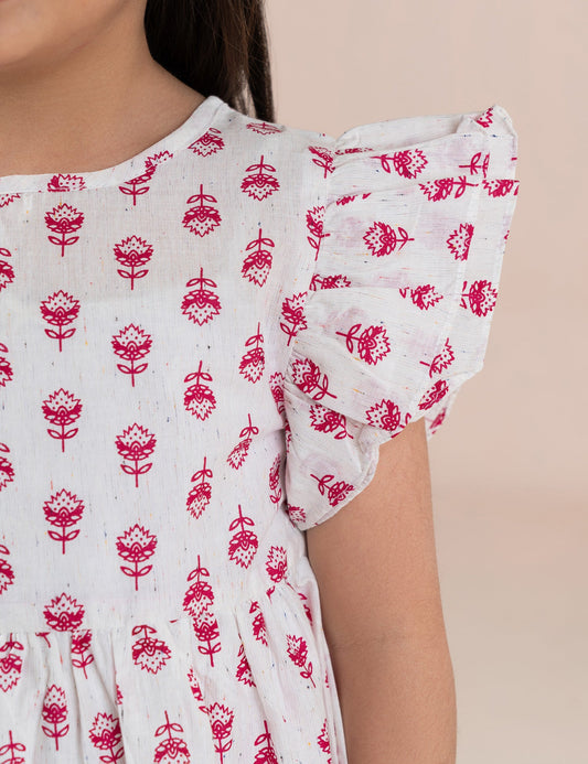 FLORAL PRINTED DRESS