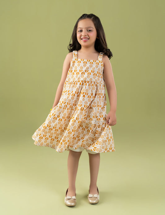 FLORAL PRINTED DRESS