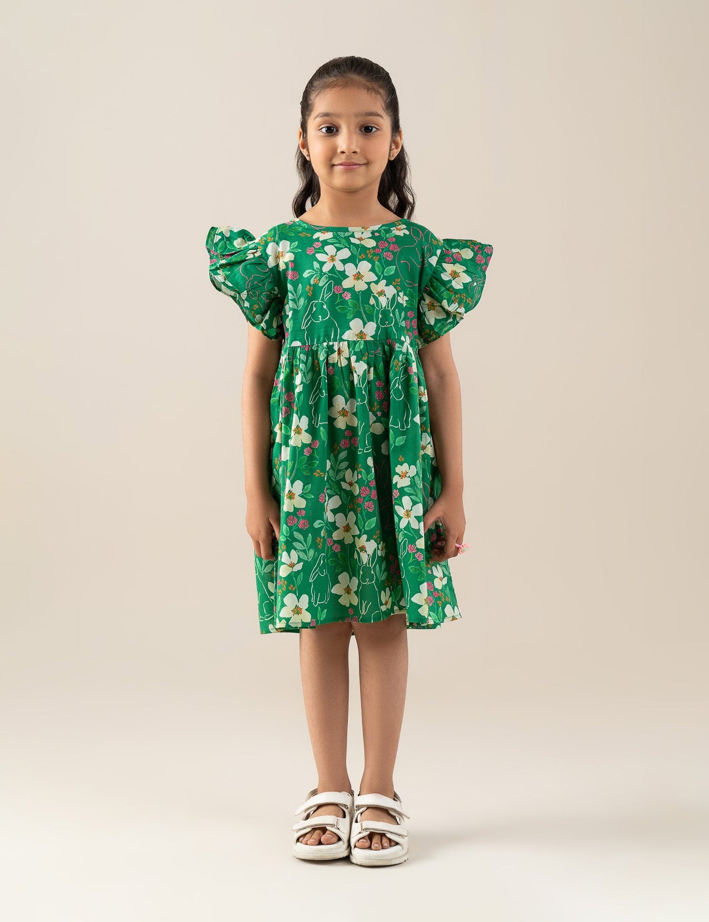 FLORAL PRINTED DRESS